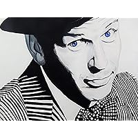 buyartforless Frank Sinatra Blue Eyes by Ed Capeau 16x12 Art Print Poster Wall Decor Pop Art Rat Pack Singer Movie Star Pop Icon American Crooner Filmmaker Conductor Bobby Soxers