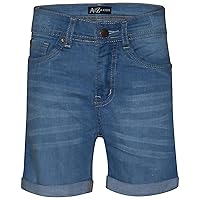 Kids Girls Shorts Bermuda Light Blue Jeans Hot Pant Summer Denim Short 5-13 Year