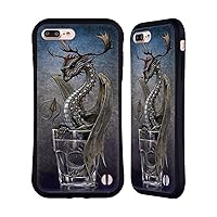 Head Case Designs Officially Licensed Stanley Morrison Vodka Drink Glass Dragons Hybrid Case Compatible with Apple iPhone 7 Plus/iPhone 8 Plus