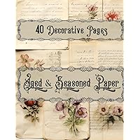 Aged & Seasoned Paper: Decorative Pages (the Paper Collection of the Day)