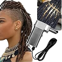 Handheld Dreadlock Crochet Braiding Making Machine(6-16mm), Quick Diy Dreadlock Hair Extensions, Stainless Steel + Fast Motor + Easy To Use + Easy To Carry,16mm