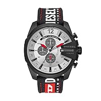 Mega Chief Stainless Steel Men's Watch with Analog or Digital Movement