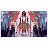 Ultra PRO - Magic: The Gathering The Brothers War Playmat ft. (Kayla’s Command) Protect Your Cards During Gameplay from Scuffs & Scratches, Perfect as Oversized Mouse Pad for Gaming & Desk Mat