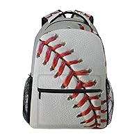 ALAZA Sport Ball Baseball Backpack Purse with Multiple Pockets Name Card Personalized Travel Laptop School Book Bag, Size M/16.9 inch