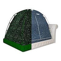 BESTEN Bed Tent for Your Privacy and Cozy Sleep (Twin, Night Sky (Glow-in-The-Dark))