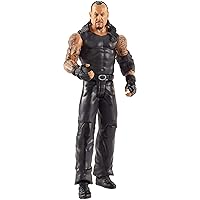 WWE Undertaker Action Figure, Posable 6-in Collectible for Ages 6 Years Old & Up