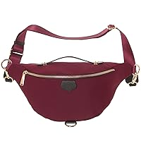 INICAT Fanny Packs for Women,Fashion Waist Packs Crossbody Bum Bag with Adjustable Strap for Travel Sport