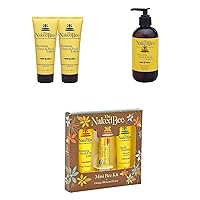 The Naked Bee Orange Blossom Honey Bee Hand & Body Lotion, Lip Balm, and Hand Sanitizer + Lavender & Beeswax Absolute Hand and Body Lotion 6.7oz & Nag Champa Sandalwood & Indian Massala, Moisturizing