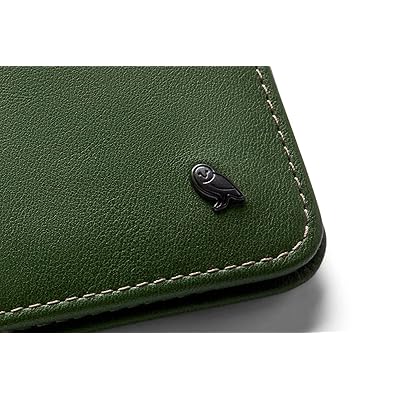 Bellroy Hide & Seek, slim leather wallet, RFID editions available (Max. 12  cards and cash) - CharcoalCobalt