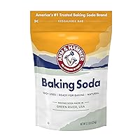 Baking Soda Made in USA, Ideal for Baking, Pure & Natural, 2.7lb Bag