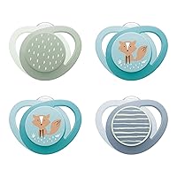 NUK Orthodontic Pacifier, 4-Pack, 18-36 Months