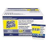 Spic and Span 02010 Powder Floor Cleaner with Bleach, 2.2 ounces (Case of 45)