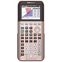 Texas Instruments TI-84 Plus CE Color Graphing Calculator, Rose Gold (Metallic)