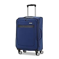 Samsonite Ascella 3.0 Softside Expandable Luggage, Sapphire Blue, CO EXP Spinner