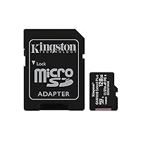 Kingston 128GB Canvas Select Plus microSDXC Card | Up to 100MB/s | A1 Class 10 UHS-I | with Adapter | SDCS2/128GB