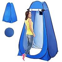 Instant Pop Up Privacy Tent Portable Changing Room Shower Tent for Camping Privacy Shelters Outdoor Camp Toilet Foldable Sun Shelter Rain Shelter with Carry Bag for Camping Hiking Picnic Fishing Beach