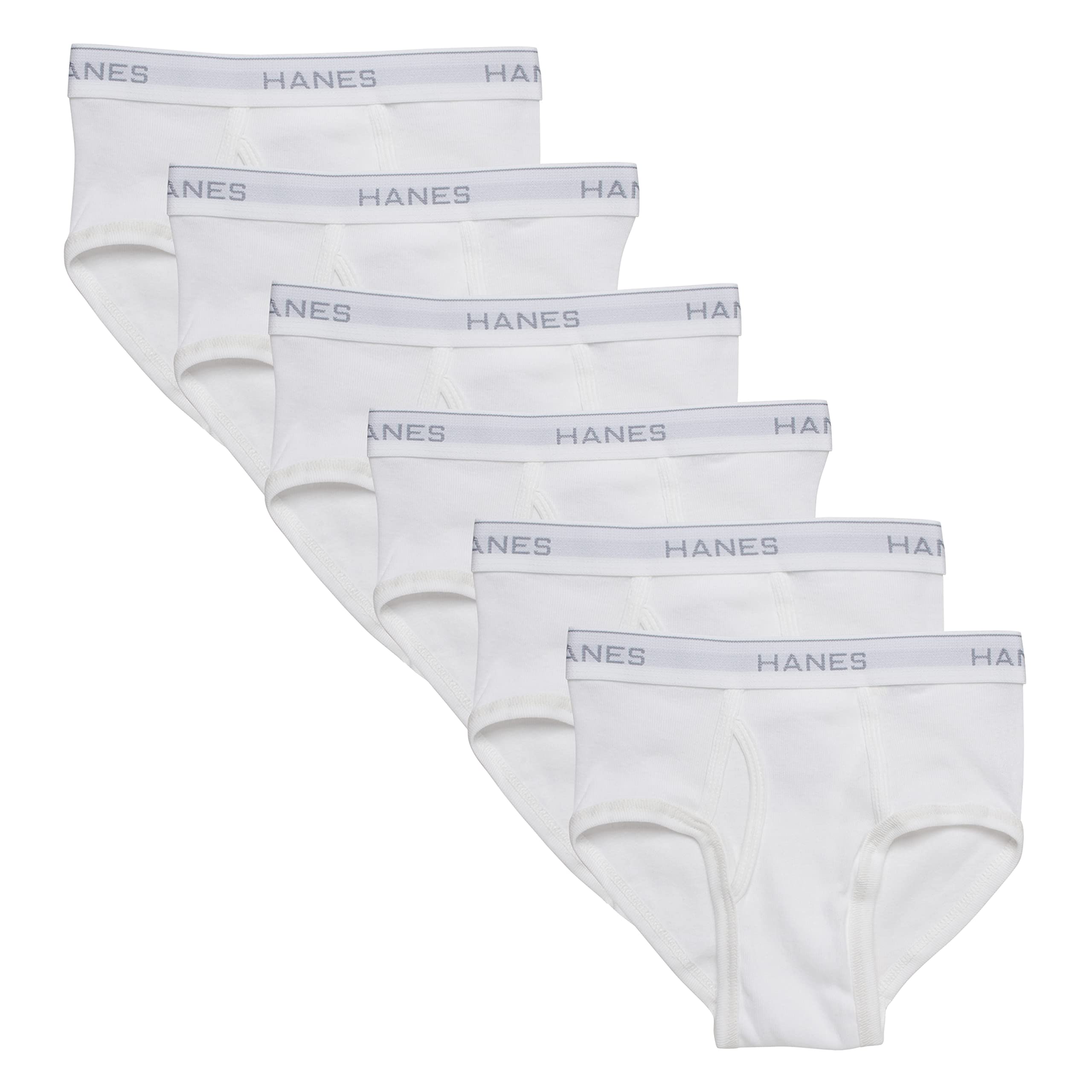 Hanes Boys' Underwear, Comfort Flex Waistband Briefs, Multiple Packs & Colors Available