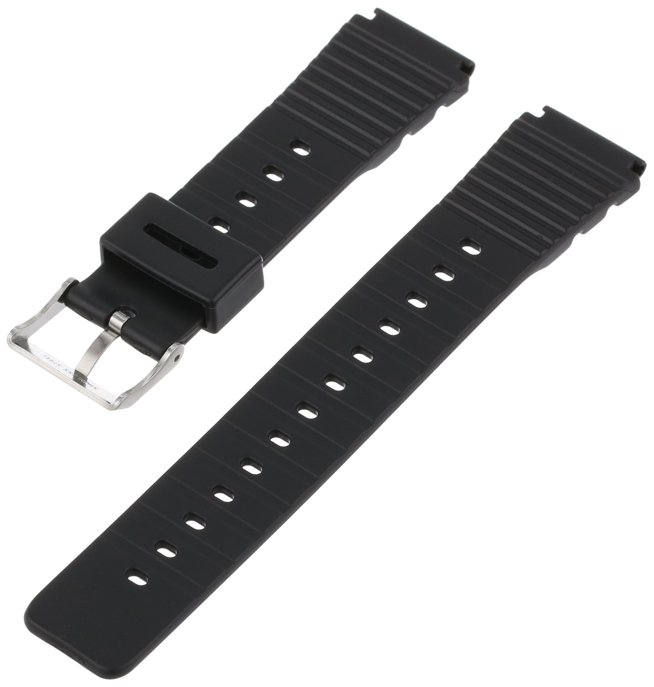 Voguestrap TX20G5 Allstrap 20mm Black Regular-Length Fits Casio and Other Sport Watchband