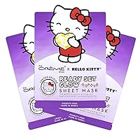 The Crème Shop | Hello Kitty Ready Set Glow Sheet Mask (3 Pack)