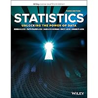 Statistics: Unlocking the Power of Data Statistics: Unlocking the Power of Data Loose Leaf Kindle