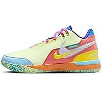 Nike Lebron NXXT Gen AMPD IPS Basketball Shoes (FZ7885-500, Violet Mist/Photo Blue/Alchemy Pink/Barely Volt) Size 12