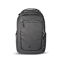 Kenneth Cole REACTION Abrasion-Resistant Parker Laptop Backpack, Black