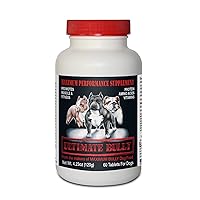 Ultimate Bully - Maximum Performance Canine Supplement, 60 Tablets, Made in The USA