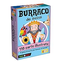 Lisciani Giochi - Ludoteca Le Carte Burraco dei Bambini, Multicoloured, 96688
