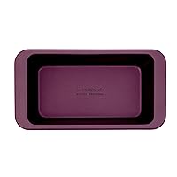 KitchenAid 9x5in Nonstick Aluminized Steel Loaf Pan, Beetroot