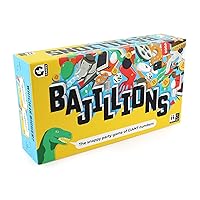 Ginger Fox - Bajillions Betting Number Game. Fun Trivia Quiz Game for Family Games Nights and Great Board Game to Add to Your Party Games Collection for Group Get-Togethers