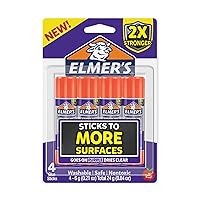Elmer’s Extra Strength School Glue Sticks, Washable, 6 Grams, 4 Count