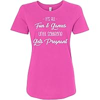 Threadrock Women's Fun Until Someone Gets Pregnant Fitted T-Shirt
