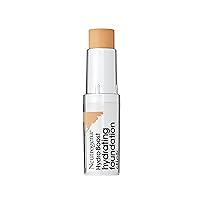 Hydro Boost Hydrating Foundation Stick with Hyaluronic Acid, Oil-Free & Non-Comedogenic Moisturizing Makeup for Smooth Coverage & Radiant-Looking Skin, Honey, 0.29 oz