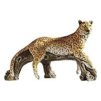 Design Toscano HF307536 Leopard's Kingdom Garden Statue, full color