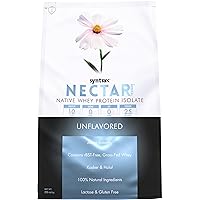 Syntrax Nutrition Nectar Medical, 100% Whey Protein Isolate, 100% Natural Ingredients, Unflavored, 2 lbs