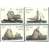 Finland - Aland 95-98 (Complete.Issue.) unmounted Mint/Never hinged ** MNH 1995 Sailboats (Stamps for Collectors) Seafaring/Ships