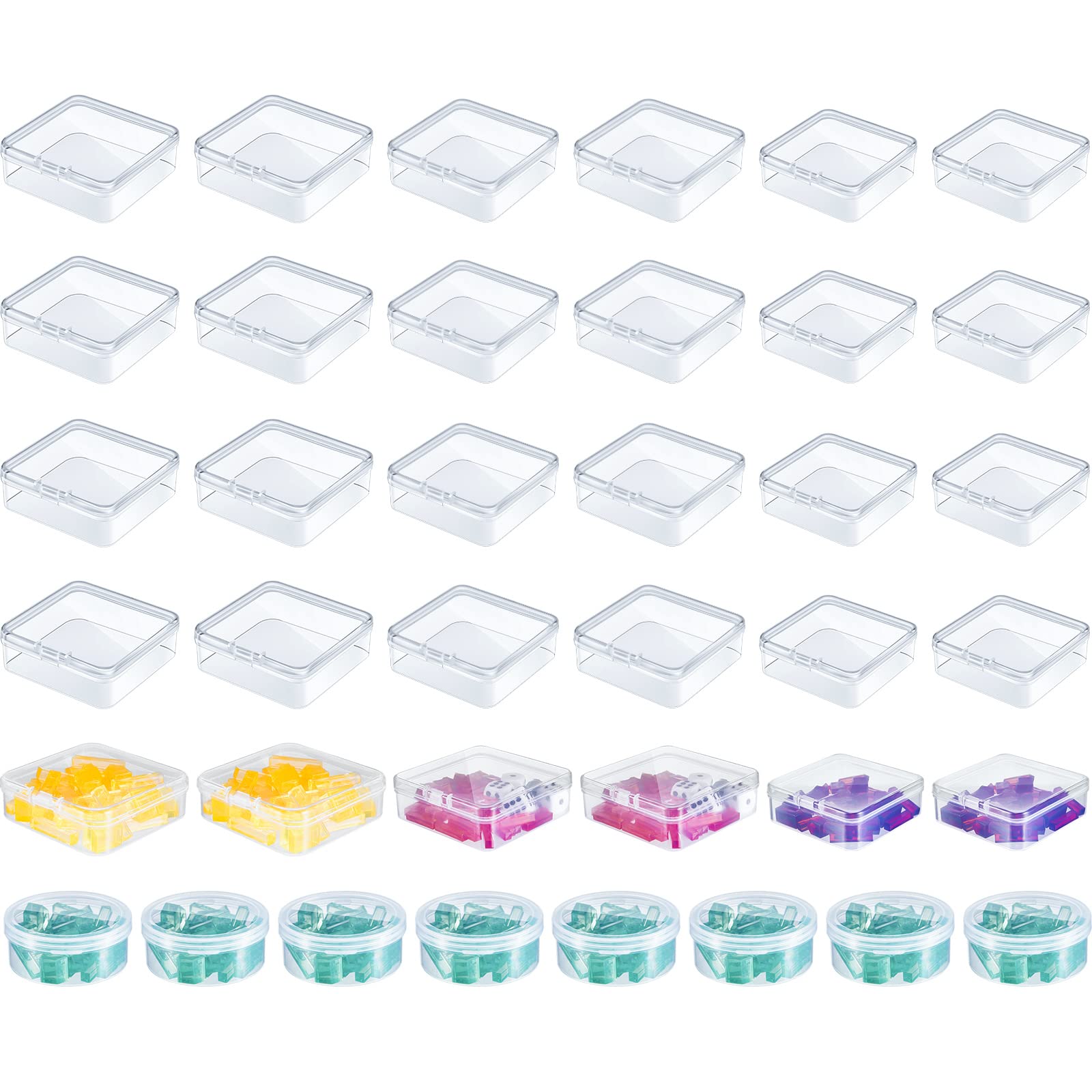 Mua 32 Pcs Mixed Sizes Clear Game Tokens Storage Containers Board Game  Storage Containers Plastic Storage Boxes for Game Components, Empty  Organizer Storage Box with Lids for Game Pieces, Dice, Tokens trên