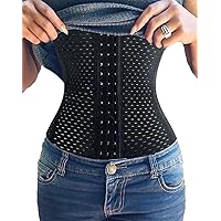 Waist Trainer for Women Tummy Control Body Shaper Waist Cincher Shapewear with Steel Bones