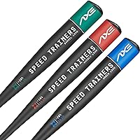 Axe | Speed Trainers | 3-Pack Weighted Baseball Bat Hitting Sytem | Powered by Driveline Baseball | Flared Handle | 33 Inch