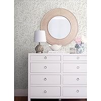 RoomMates RMK12645PL Cat Coquillette Burst Peel and Stick Wallpaper, Neutral