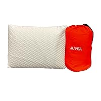 Travel Pillow – Supreme Comfort, Light & Compact, Perfect Sleep, Camping, Airplane, Auto, Hotel & Home, Washable Cover, 100% Natural Latex, Oeko-TEX & FSC® Certified - Ideal