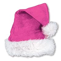 Plush Hats - Party Hats for Birthday & Holiday Theme Parties: Christmas - Santa