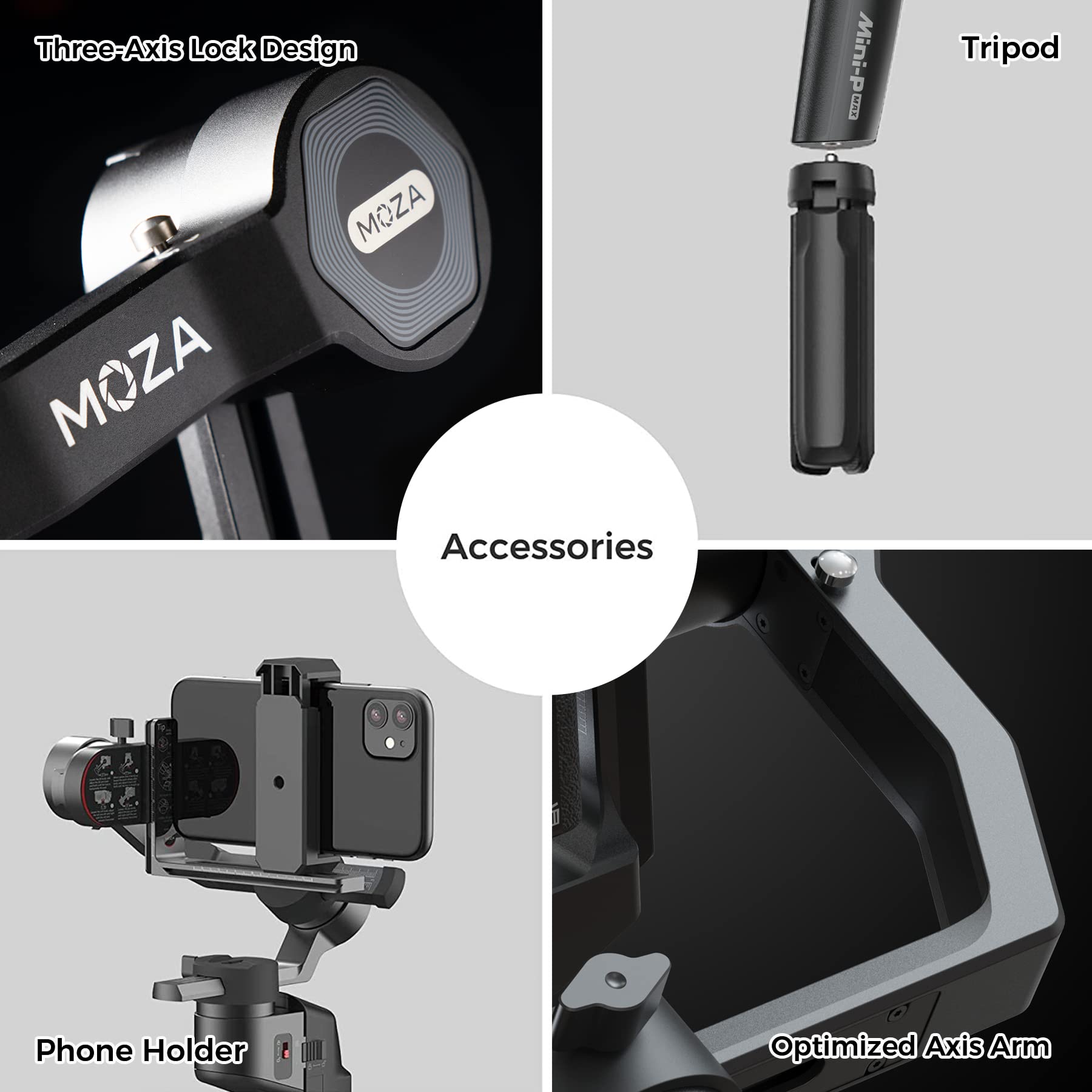 大人気安い[新品][送料込] MOZA MINI-P 手持ち3軸スタビライザー ジンバル 小型ミラーレス デジタルカメラ / Bluetooth APP制御 日本語説明書 その他