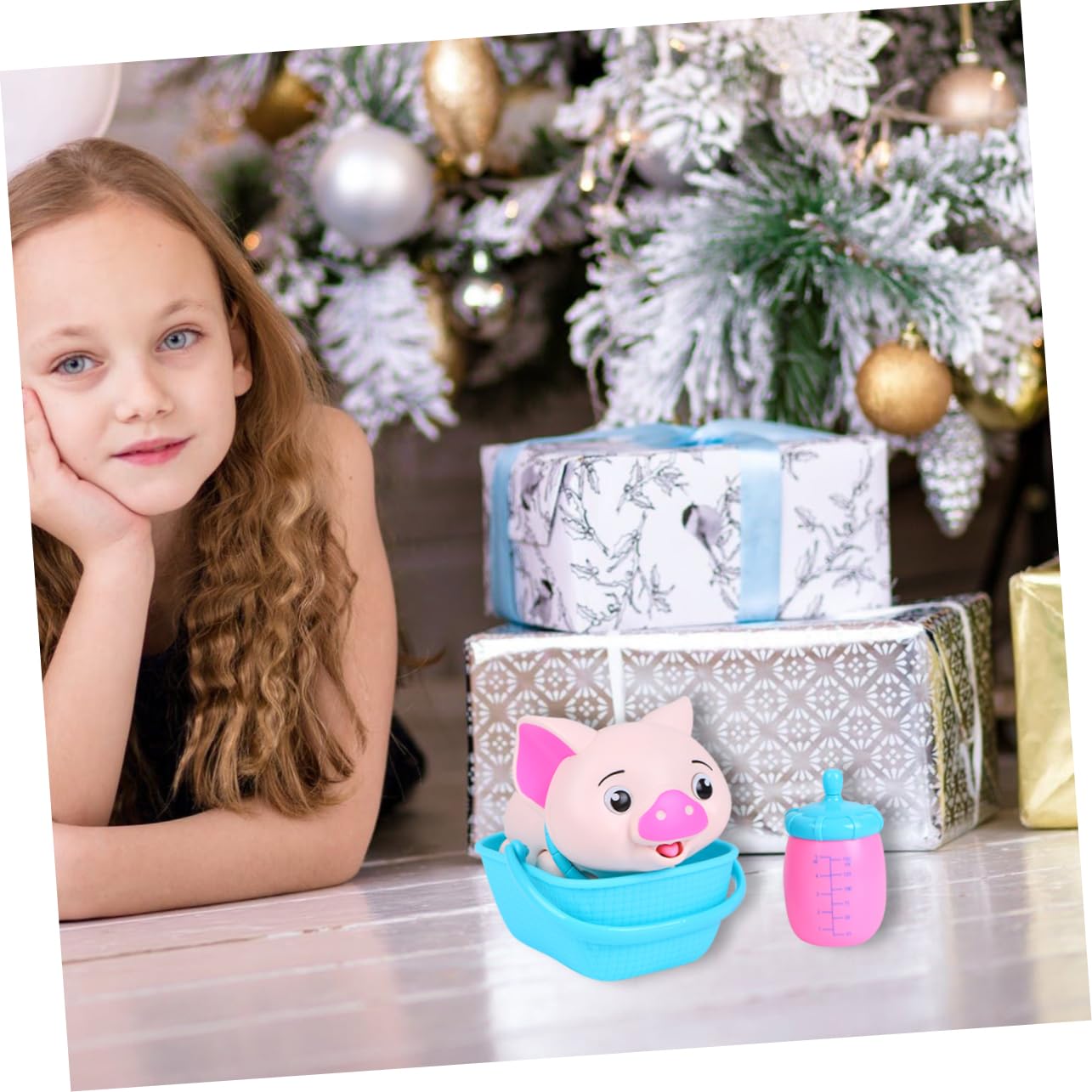 ERINGOGO 2 Pcs God Parent Gifts for Christmas Toys Xmas Gifts Intelligent Pet