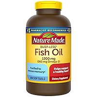 Nature Made Fish Oil, 1200mg, 300 Softgels