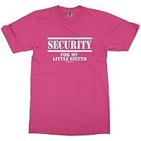 Threadrock Big Boys' Security for My Little Sister Youth T-Shirt