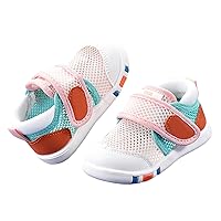 Kids Mesh Shoes Baby Boy Skin-Friendly Sport Shoes Toddler School Sandals for Party Children Daily Anti-Slip Soft Sole Shoes