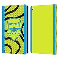 Head Case Designs Officially Licensed Arsenal FC Away 2023/24 Crest Kit Leather Book Wallet Case Cover Compatible with Apple iPad Air 2 (2014)