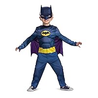 Disguise Batwheels Batman Costume for Kids, Official Batwheels Costume Outfit and Headpiece, Size (2T)