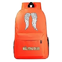 Unisex The Walking Dead Printed Bookbag Novelty Travel Rucksack-Lightweight Students Daypack Large Rucksack for Teens